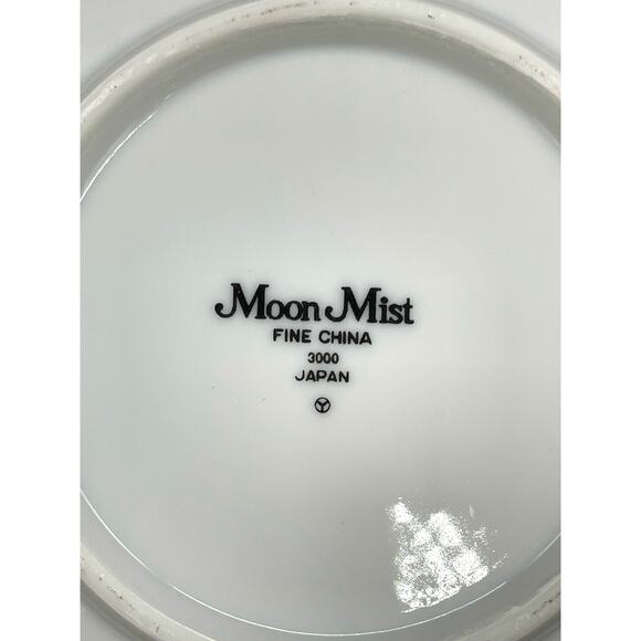 Vintage Moon Mist Fine China Set of 6 Dessert / Fruit Bowls # 3000 Made in Japan - Picture 4 of 5